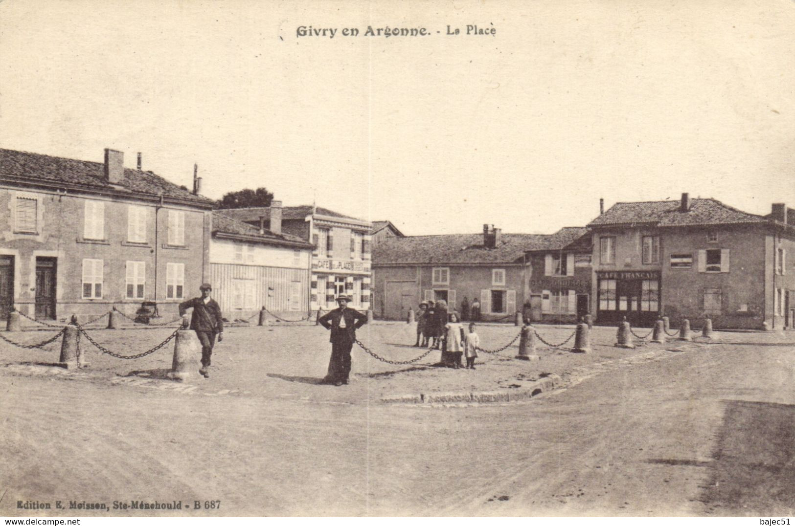 Givry En Argonne - La Place - Givry En Argonne