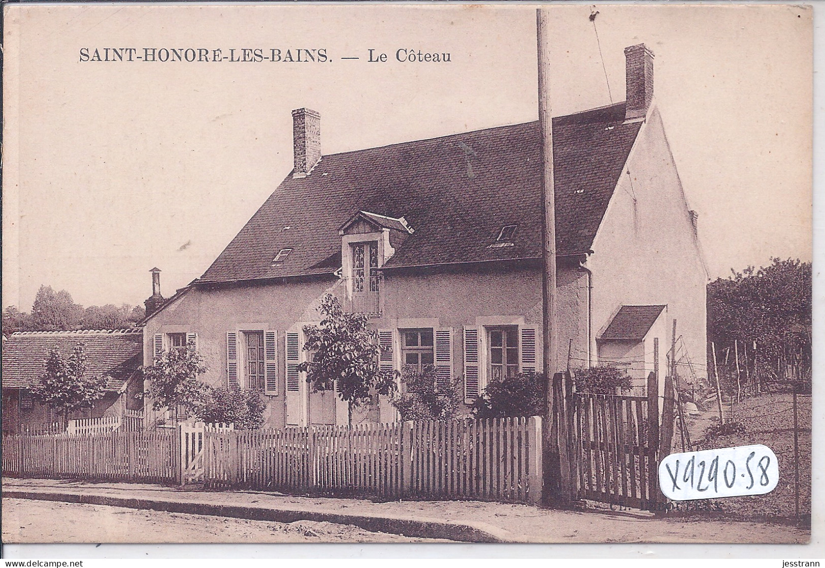 SAINT-HONORE-LES-BAINS- LE COTEAU - Saint-Honoré-les-Bains