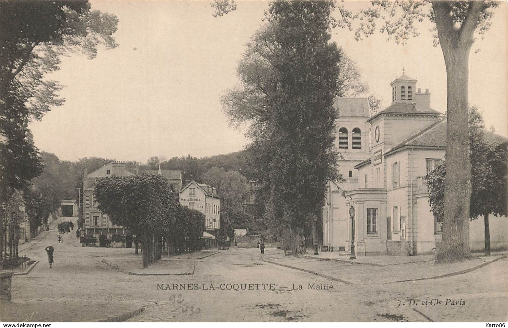 Marnes La Coquette * Place Et La Mairie * Hôtel De Ville - Sonstige & Ohne Zuordnung