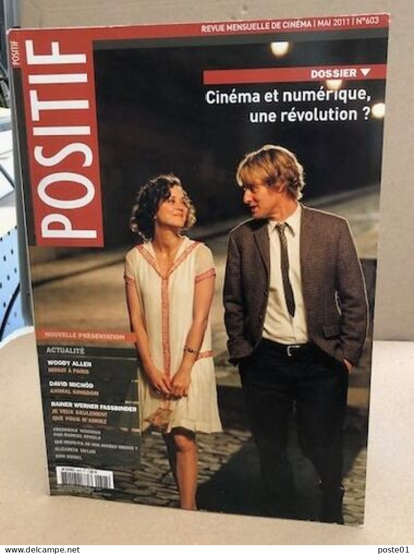 Revue Positif N° 603 / Dossier : Cinéma Et Numérique Une Révolution - Film/ Televisie