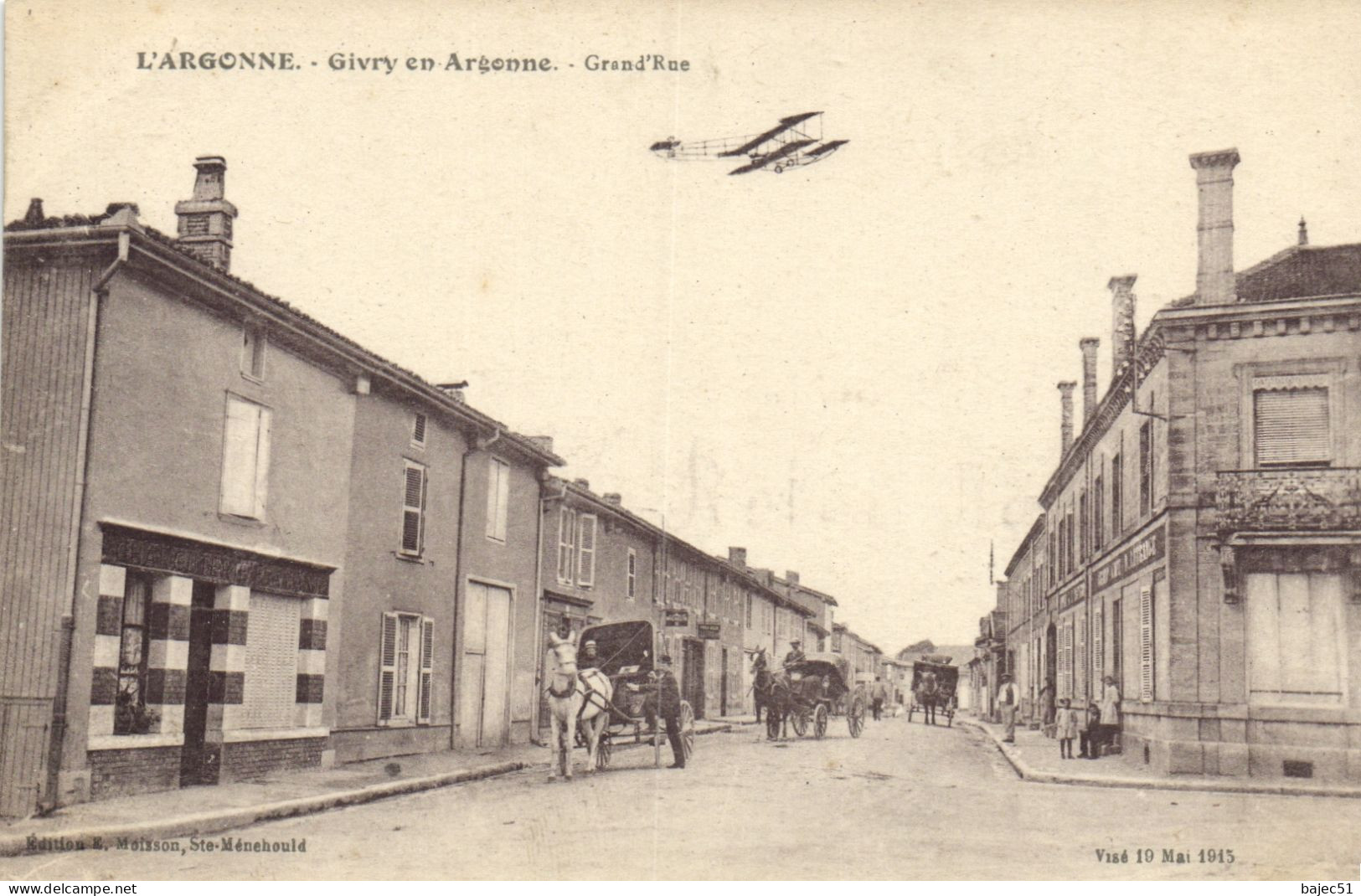 Givry En Argonne - Grand Rue "calèches" - Givry En Argonne