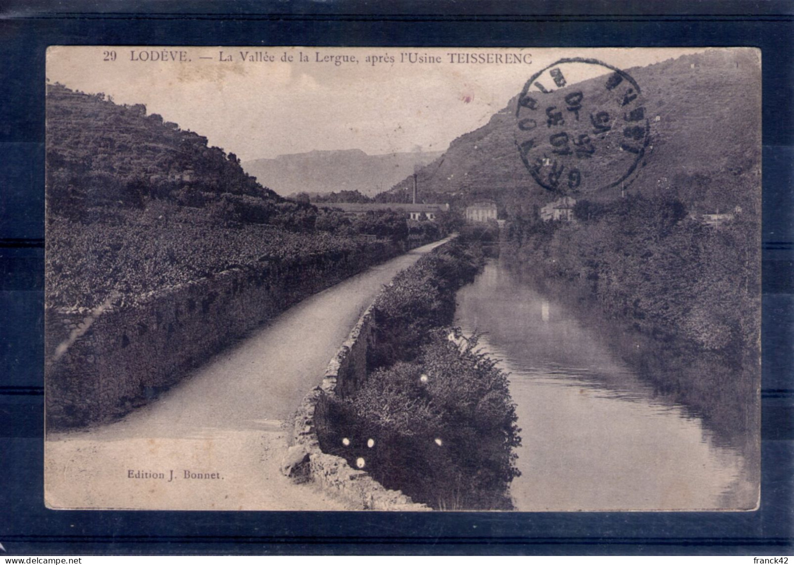 34. Lodeve. La Vallée De La Lergue, Après L'usine Teisserenc - Lodeve