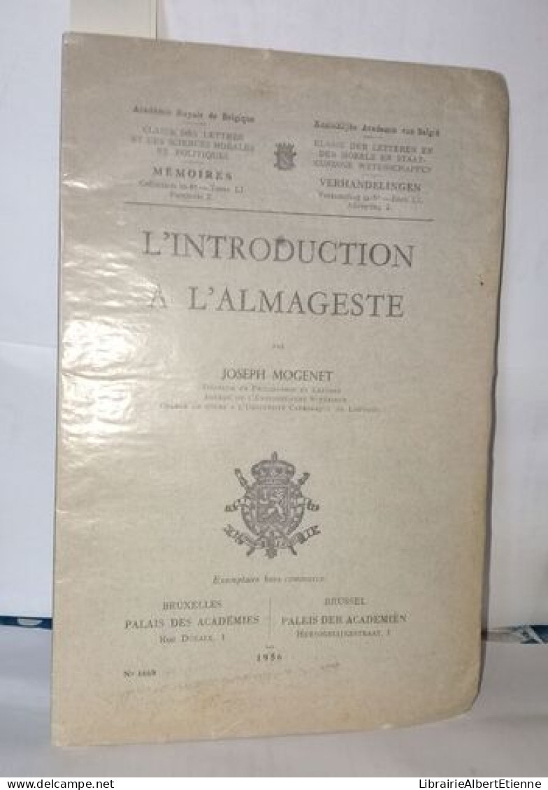 L'introduction A L'almageste - Unclassified