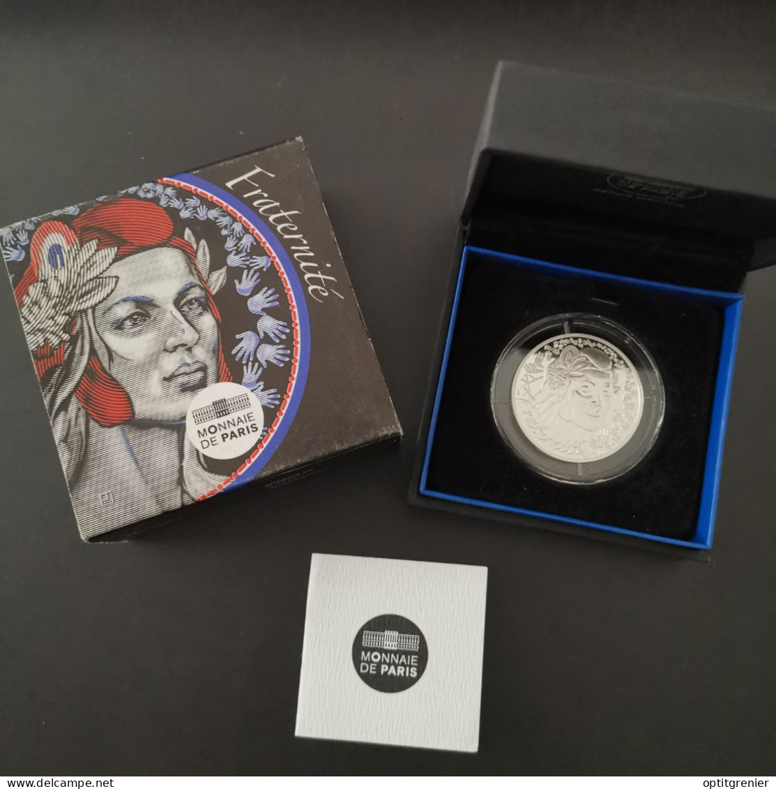 COFFRET 20 EURO ARGENT BE 2019 MARIANNE FRATERNITE FRANCE / SILVER - Frankreich