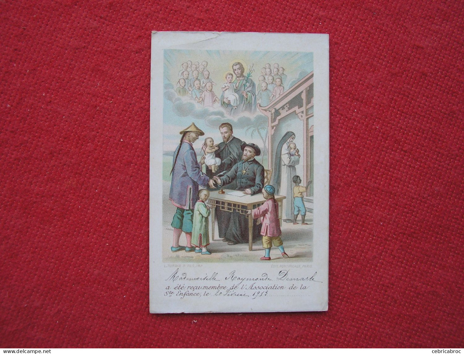 LDB - IMAGE RELIGIEUSE - OEUVRE DE LA SAINTE-ENFANCE - Andachtsbilder