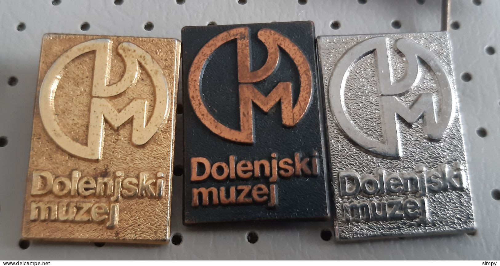 Dolenjski Muzej Novo Mesto Museum Slovenia Pins - Villes