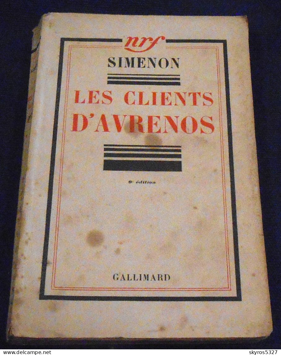 Les Clients D’Avrenos - Simenon