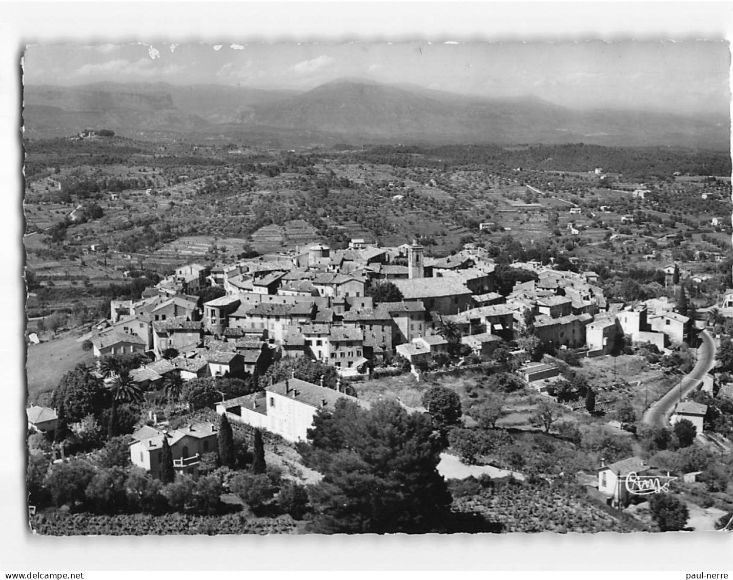 MOUGINS : Vue Panoramique, à Gauche Dans Le Fond, Les Gorges Du Loup - Très Bon état - Mougins