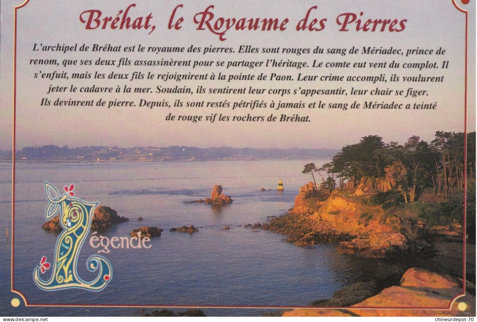 BREHAT LE ROYAUME DES PIERRES - Ile De Bréhat