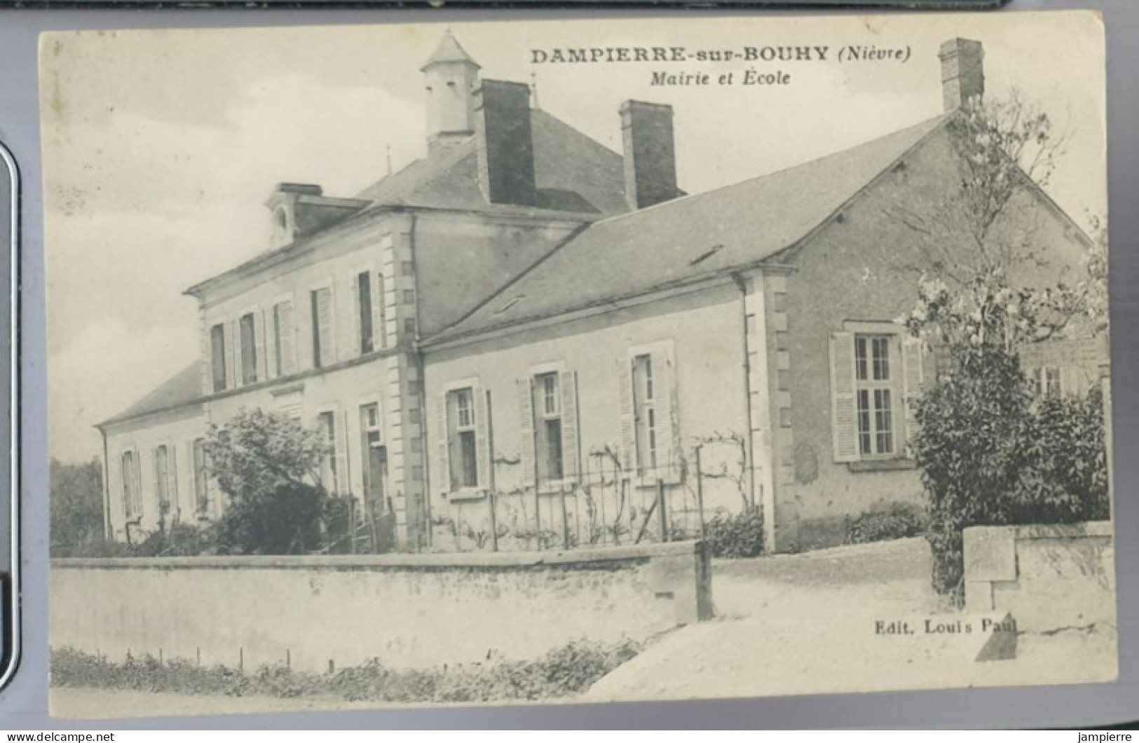 Dampierre-sur-Bouhy (Nièvre) - Mairie Et Ecole (peu Courante) - Other & Unclassified
