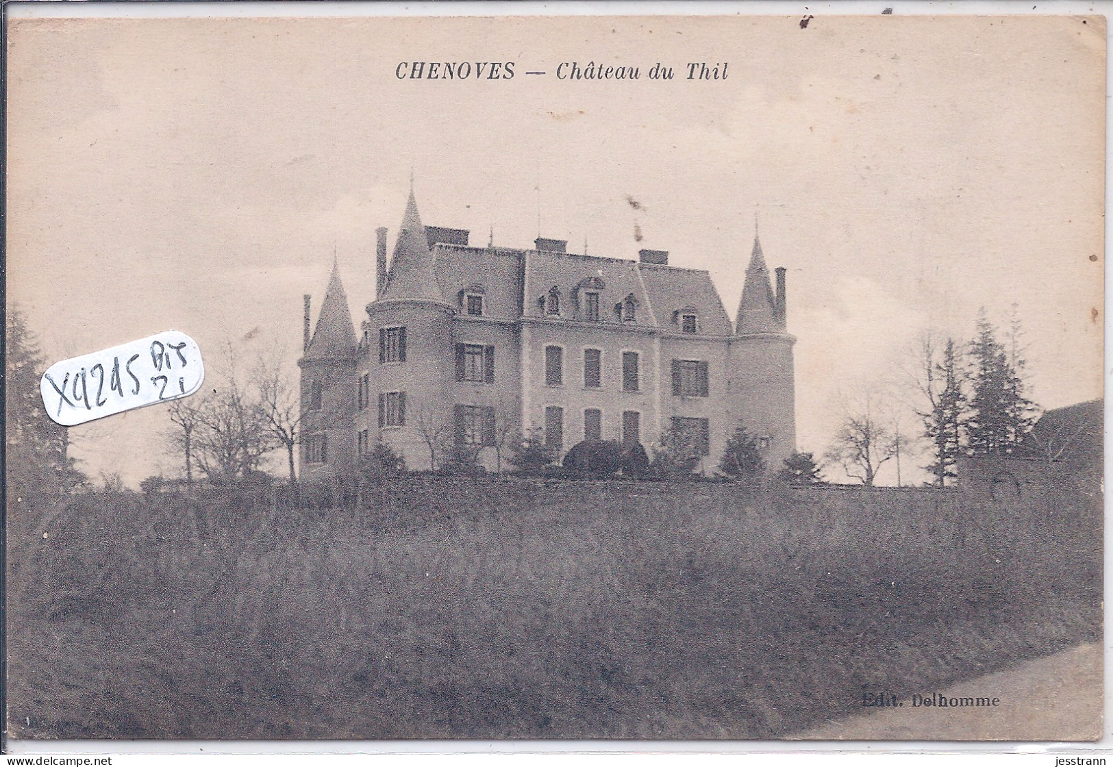 CHENOVES- CHATEAU DU THIL - Andere & Zonder Classificatie