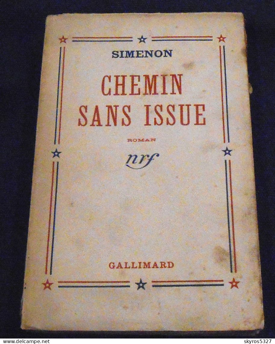 Chemin Sans Issue - Simenon