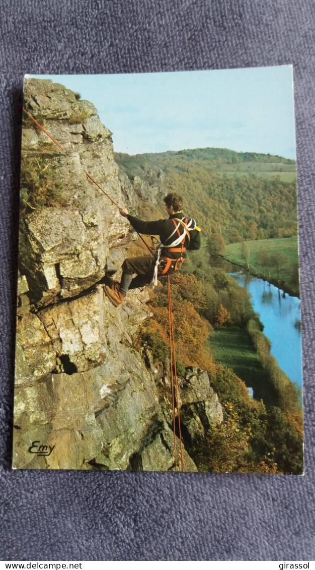 CPM SPORT ALPINISME LA SUISSE NORMANDE AUX ROCHERS DES PARCS ED LE GOUBEY 1 - Alpinismus, Bergsteigen