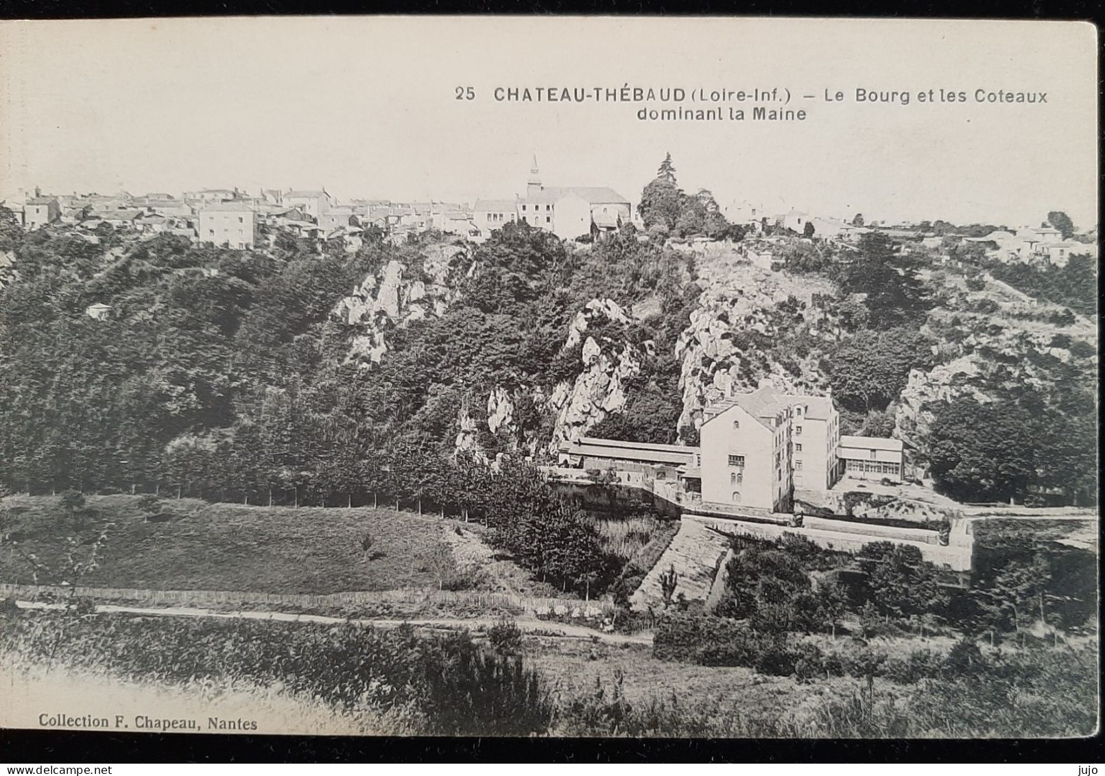 44 - CHATEAU - THEBAUD (Loire Inf.) - Le Bourg Et Les Côteaux Dominant La Maine - Altri & Non Classificati