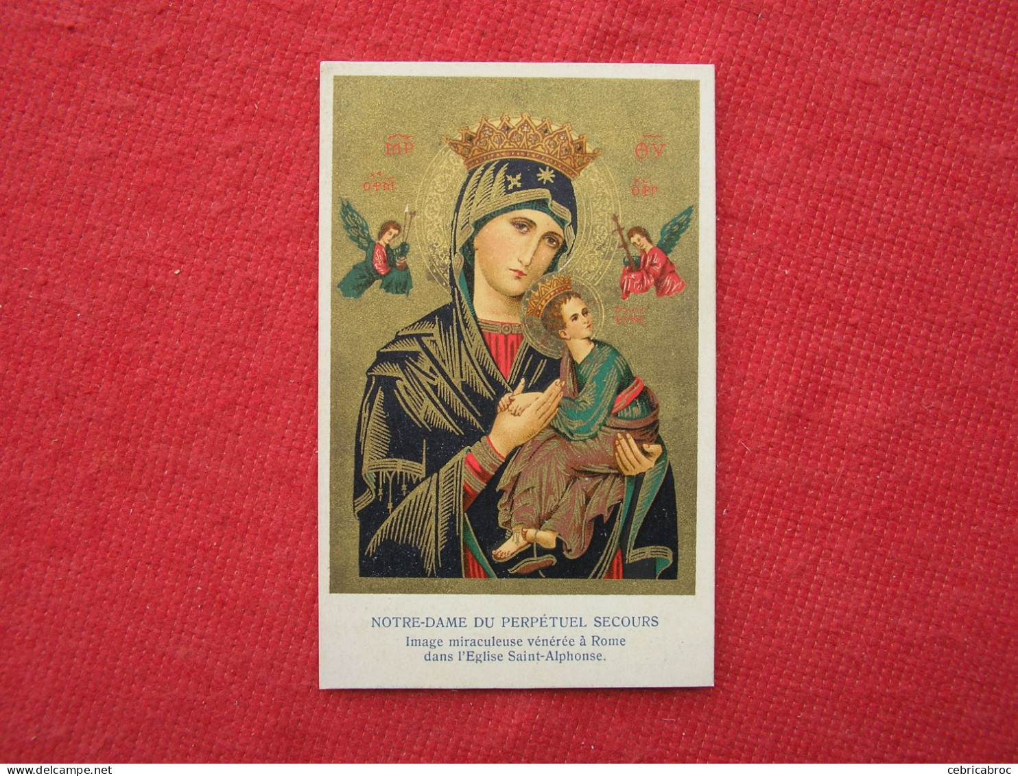 LDB - IMAGE RELIGIEUSE - NOTRE-DAME DU PERPETUEL SECOURS - Andachtsbilder