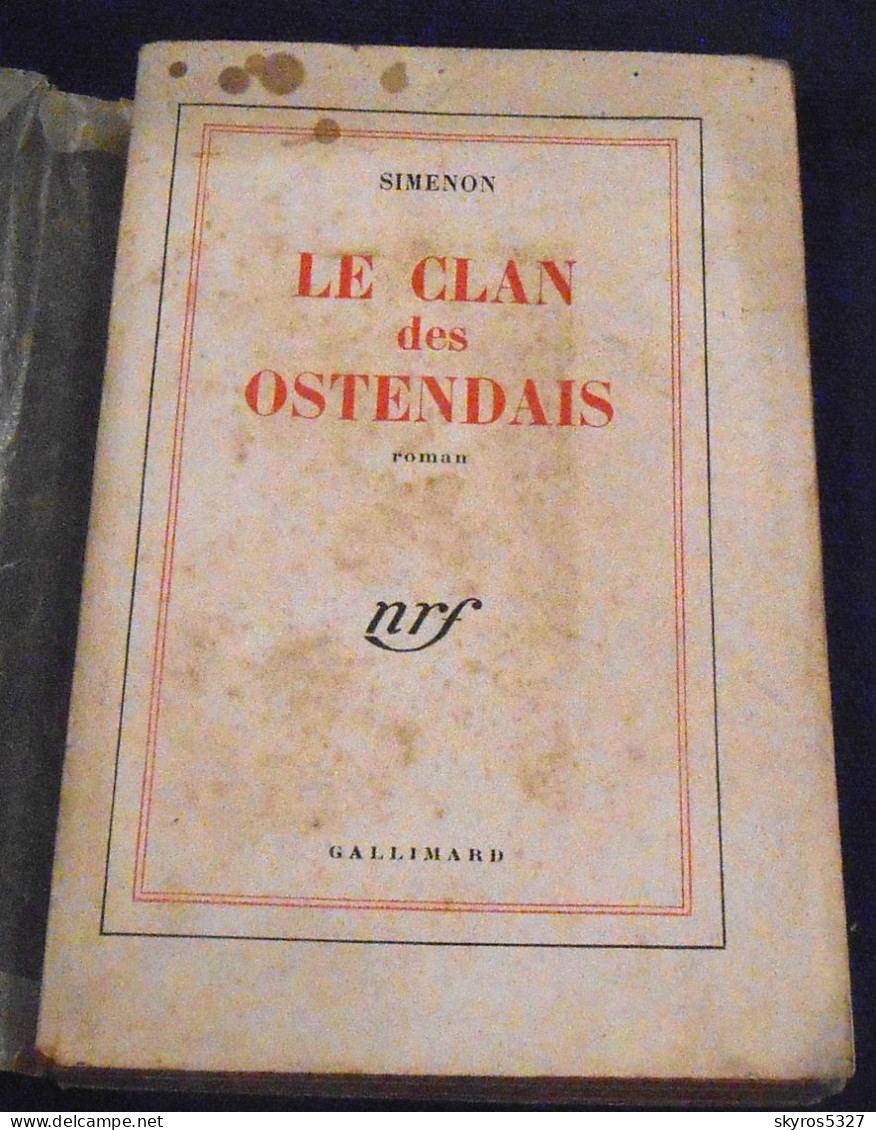 Le Clan Des Ostendais - Simenon