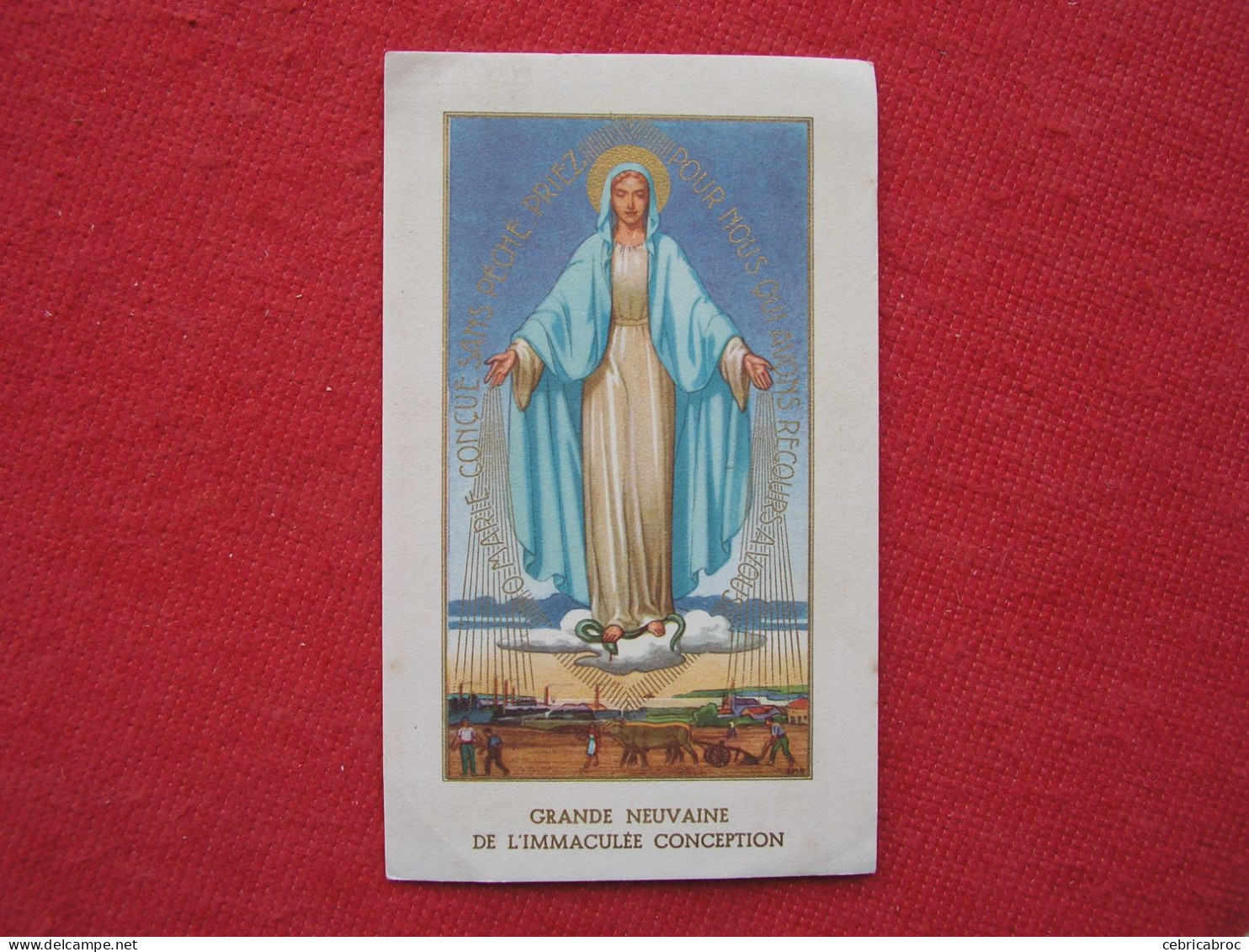 LDB - IMAGE RELIGIEUSE - GRANDE NEUVAINE DE L'IMMACULEE CONCEPTION - Devotion Images