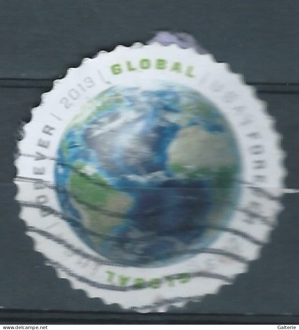 USA - Obl - 2013 - YT N° 4569-  Terre-global Forever - Usados
