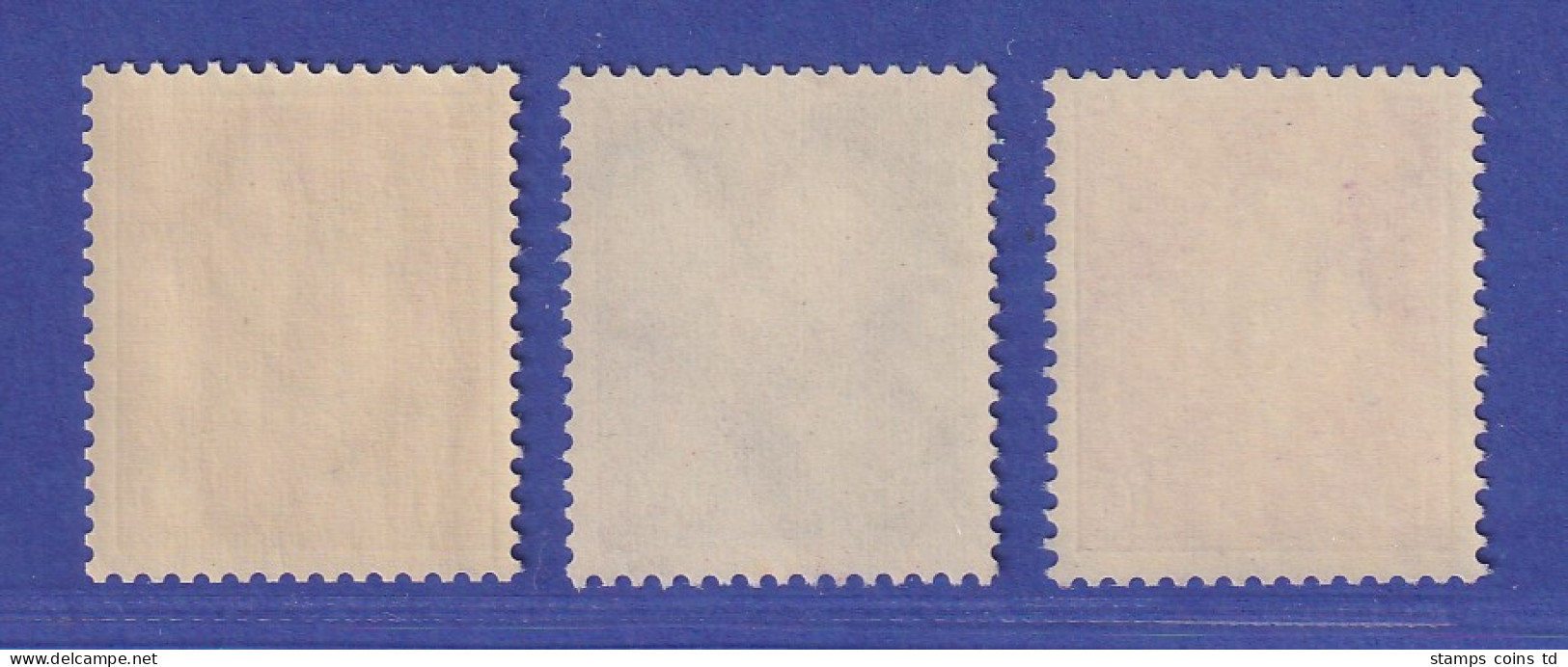 Dt. Reich 1930 Reichspräsidenten Mi.-Nr. 435-437 Postfrisch ** - Unused Stamps