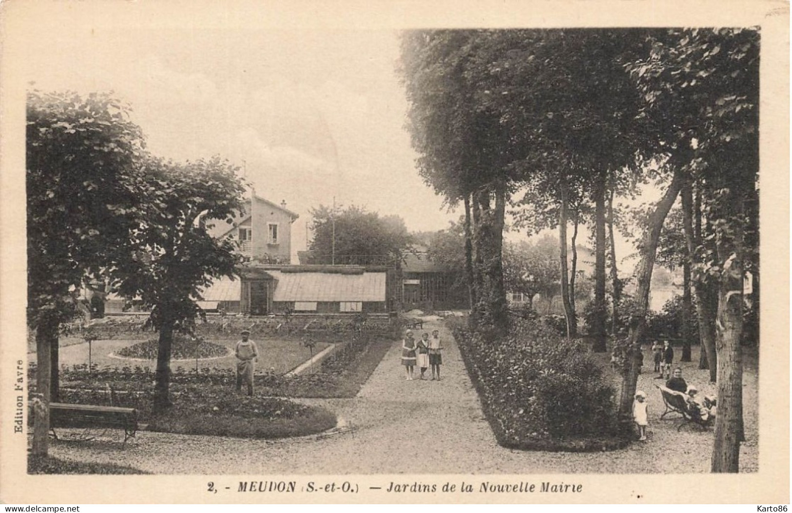 Meudon * Les Jardins De La Nouvelle Mairie - Meudon