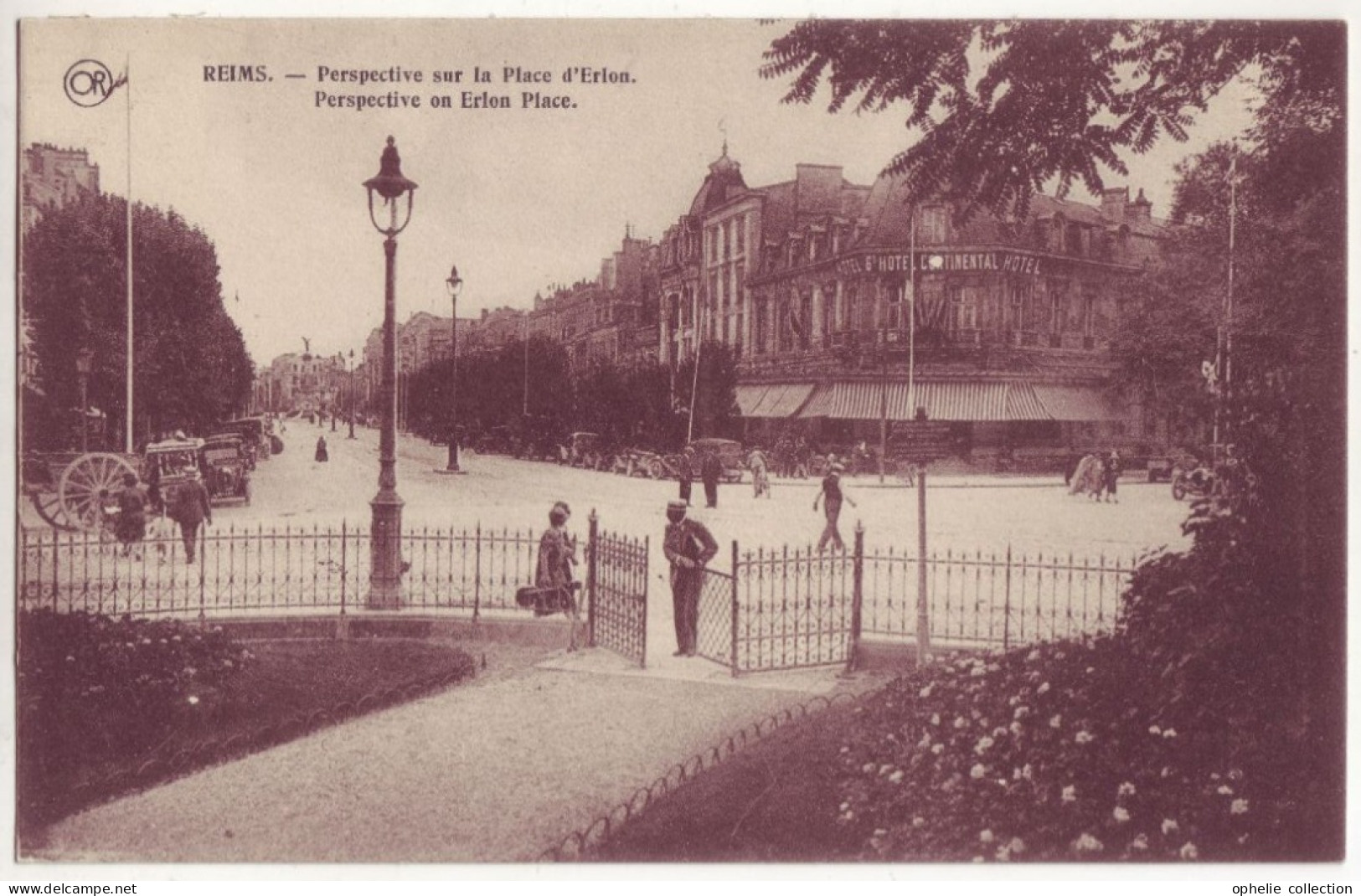 France - 51 - Reims - Perspective Sur La Place D'Erlon - 7000 - Reims