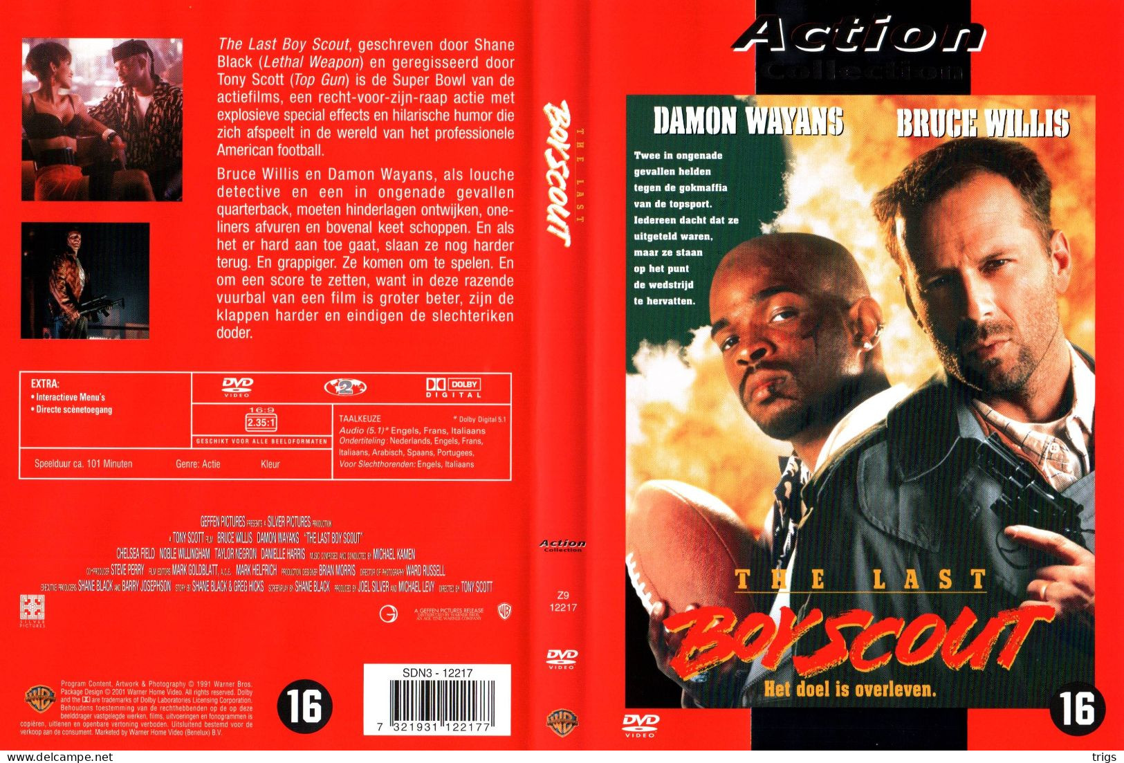 DVD - The Last Boy Scout - Acción, Aventura