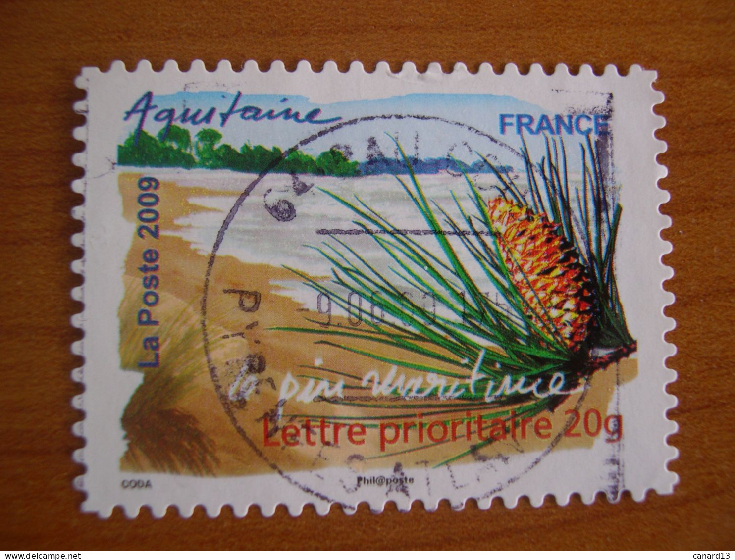 France Obl   N° 309 Cachet Rond Noir - Gebraucht