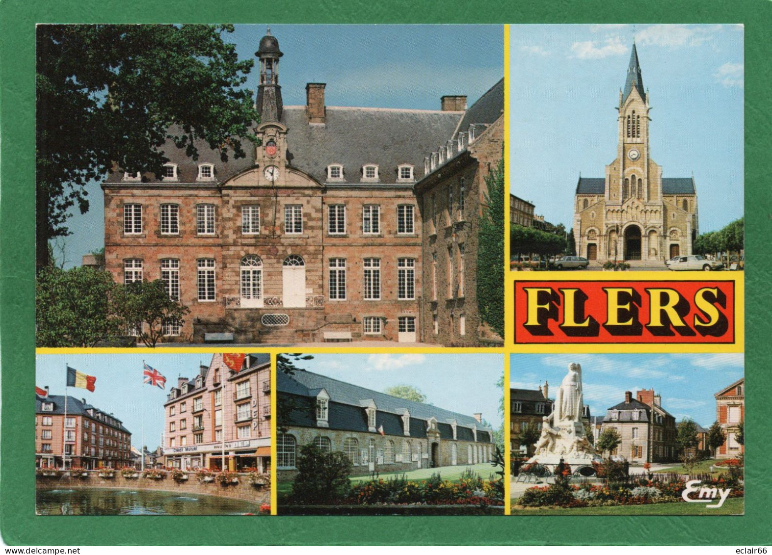 61. FLERS – Multivues (voir Scan Recto/verso) CPM EDIT Le Goubey - Flers