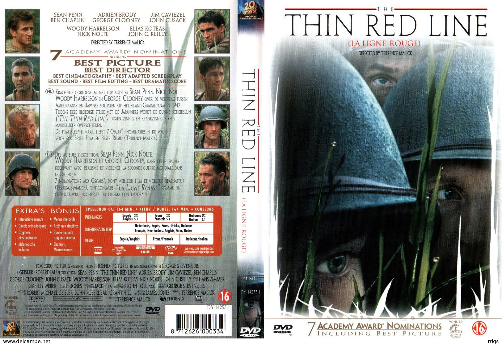 DVD - The Thin Red Line - Drama