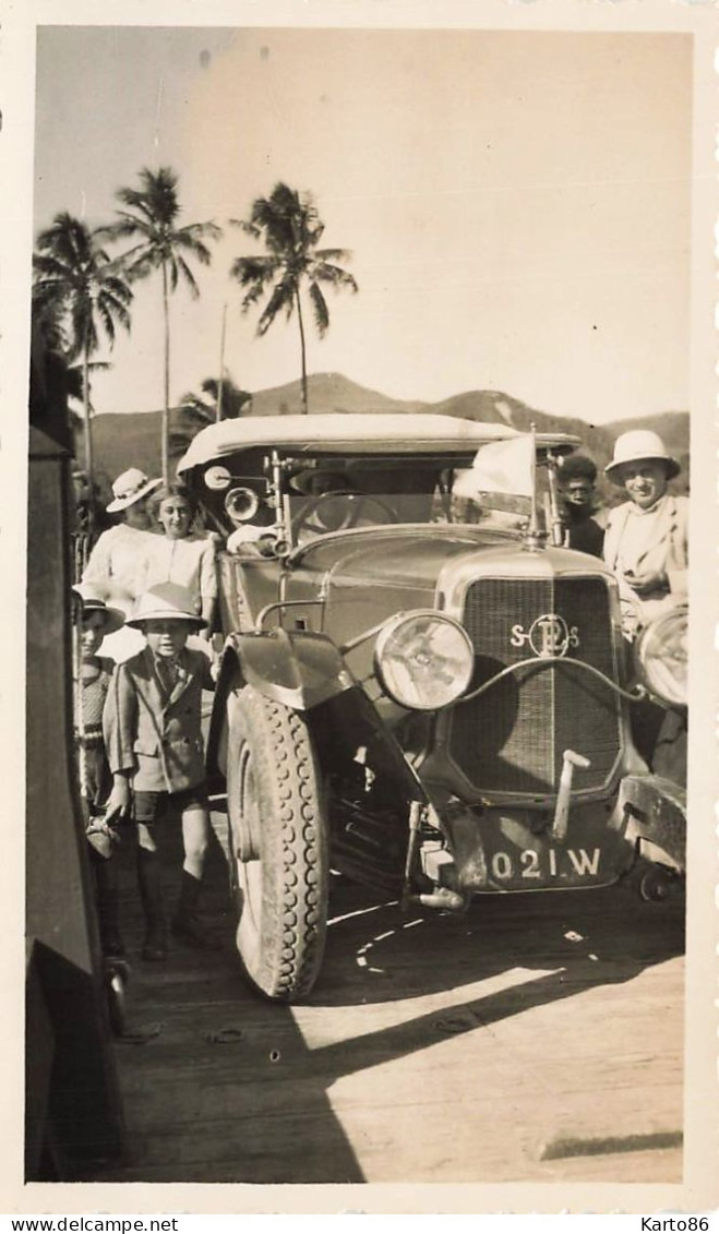 Automobile Ancienne De Marque PANHARD LEVASSOR Modèle Type ? * Voiture Panhard Levassor * Photo Ancienne 11x6.6cm - Voitures De Tourisme