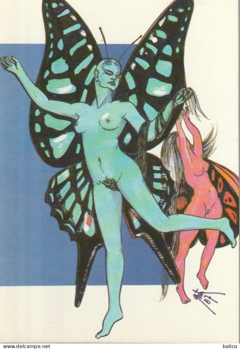 EPHEMERE - Par E. QUENTIN    1987 - Publicité