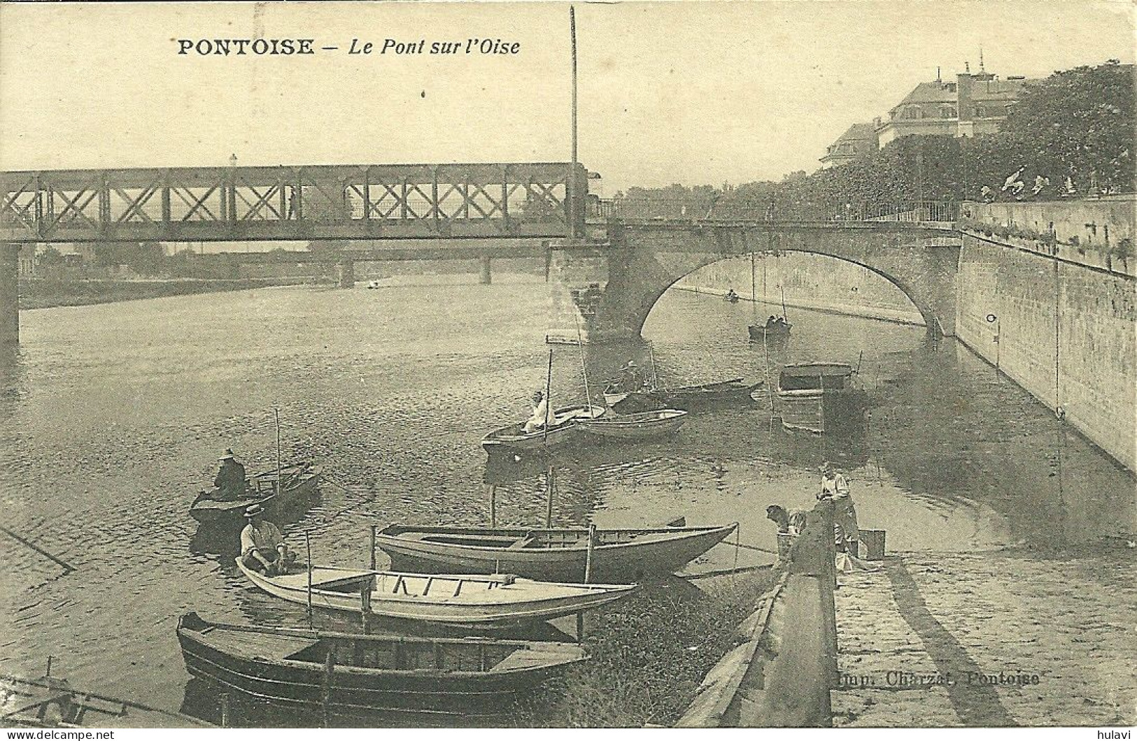 95  PONTOISE - LE PONT SUR L' OISE (ref 8886) - Pontoise