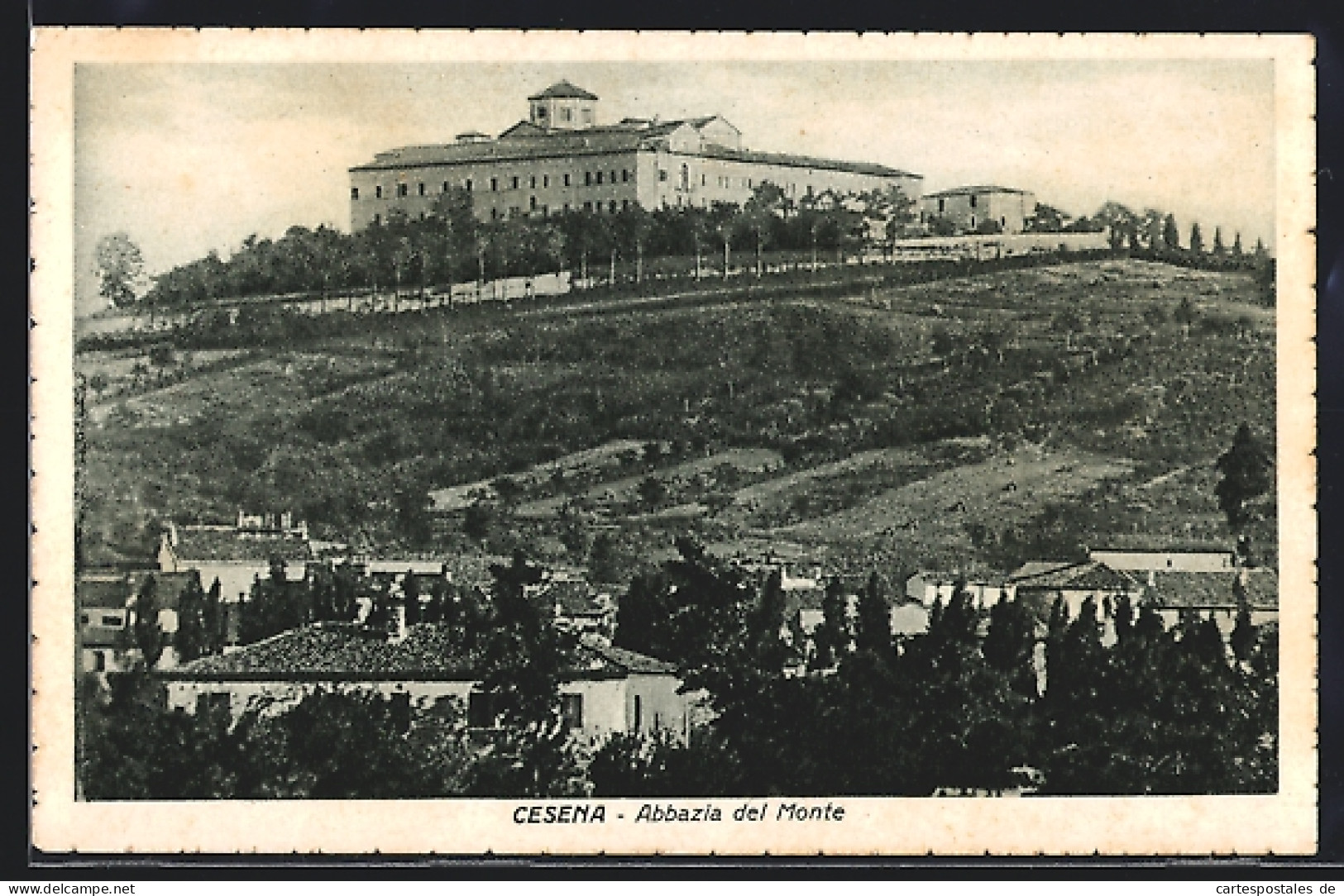 Cartolina Cesena, Abbazia Del Monte  - Cesena