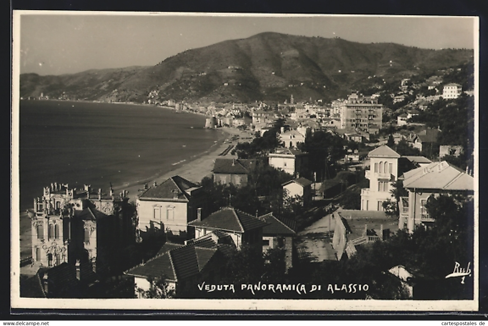Cartolina Alassio, Veduta Panoramica  - Other & Unclassified