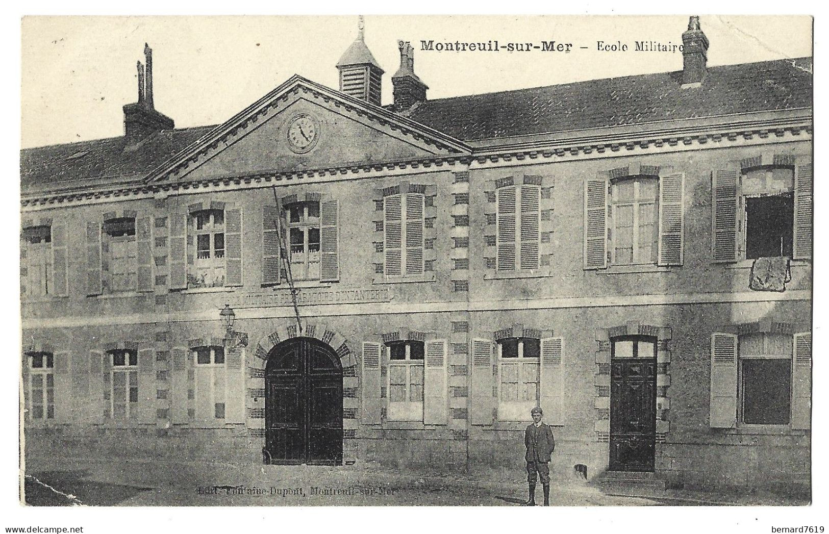 62  Montreuil Siur Mer -  Ecole Militaire - Montreuil