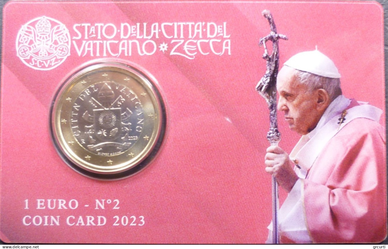 Vaticano - 1 Euro 2023 - Coincard N. 2 - UC# 7 - Vaticaanstad