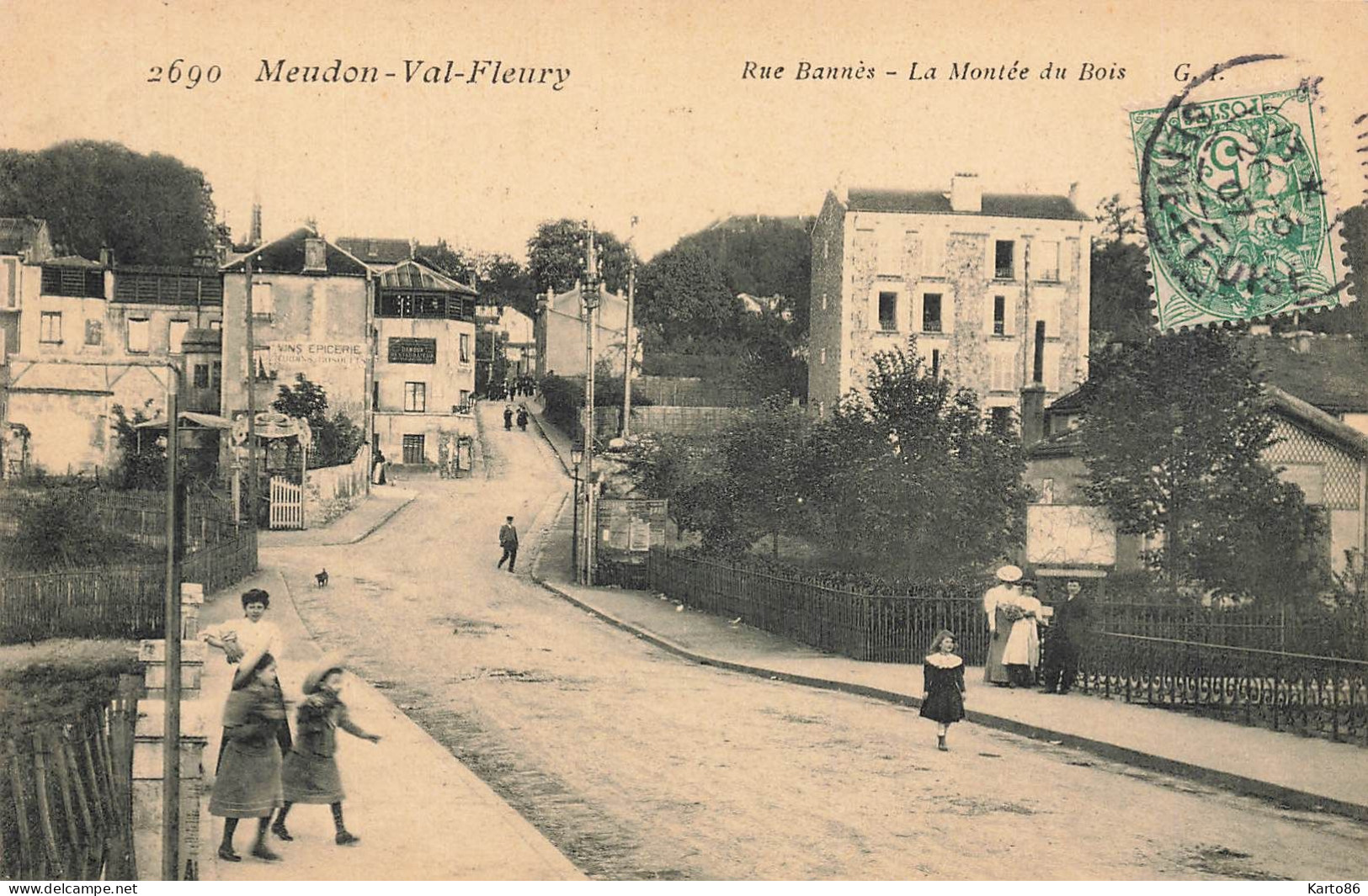 Meudon * Val Fleury * Rue Bannès * La Monté Du Bois * épicerie - Meudon