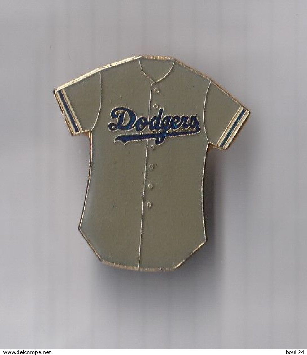 PIN'S THEME SPORT BASEBALL LOS ANGELES EQUIPE DODGERS  VARIANTE COULEUR GRIS VERT - Baseball