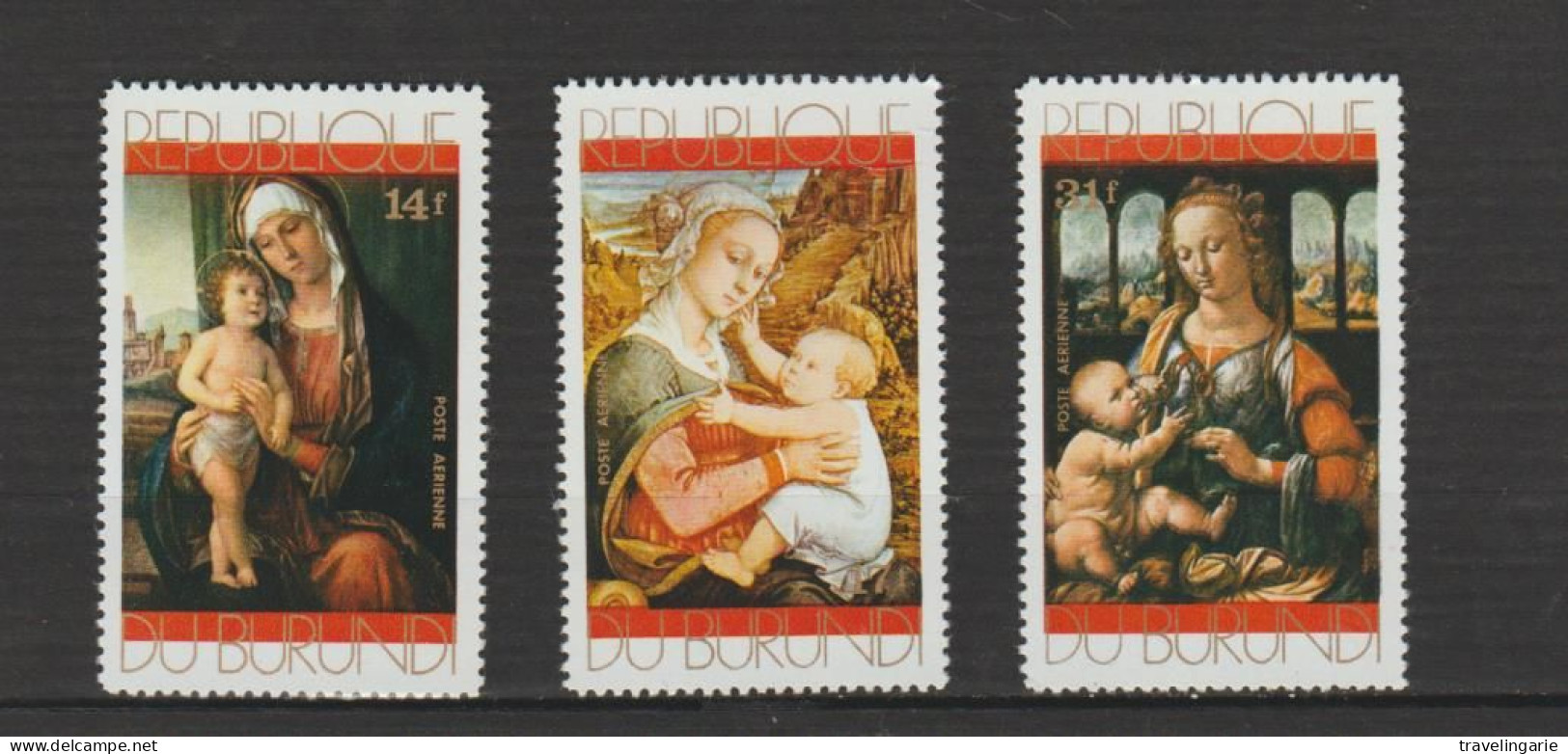 Burundi 1971 Christmas MNH/** - Luchtpost