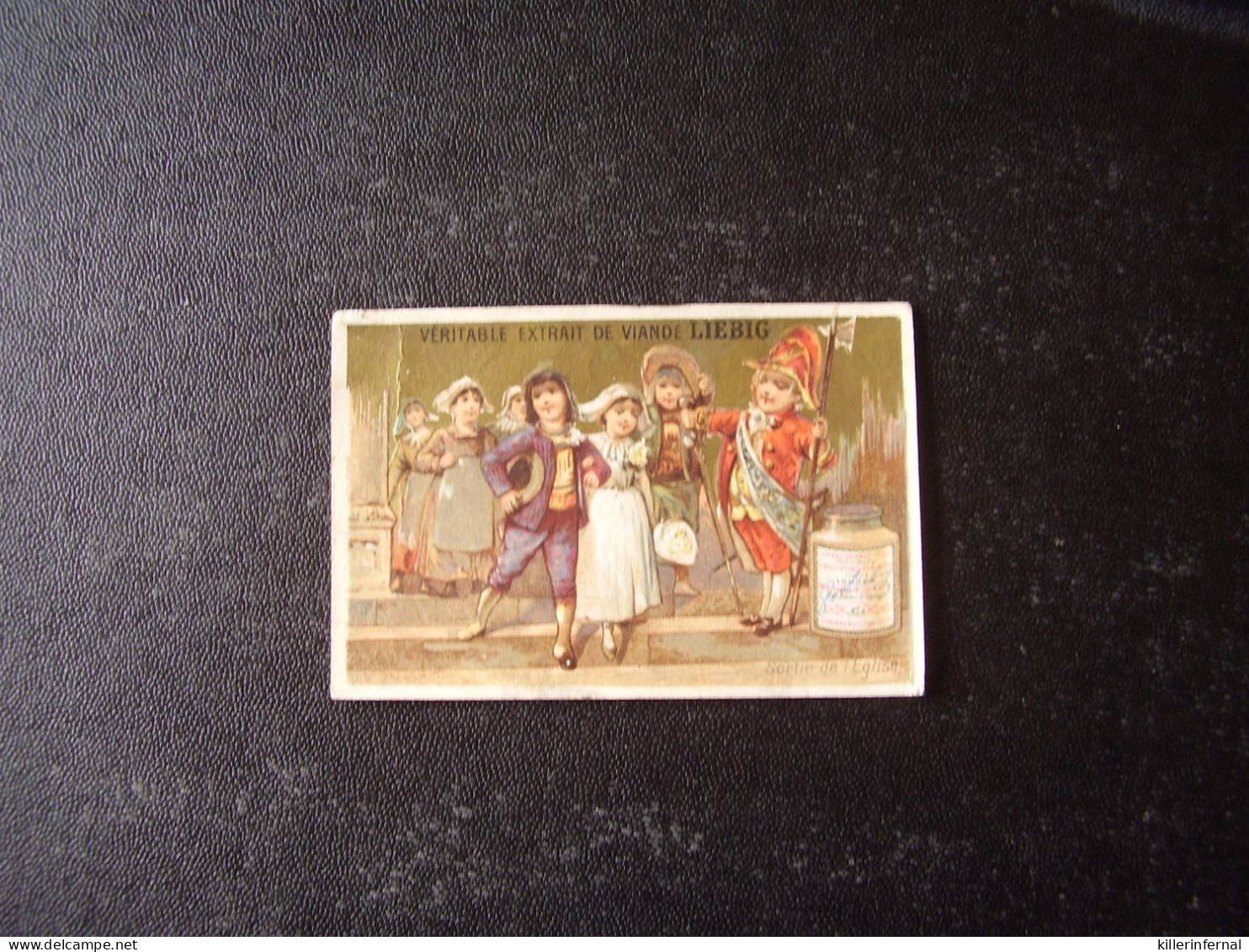 Original Old Card Chromo Liebig S 151 Noces  Sortie De L'Eglise ........ - Liebig