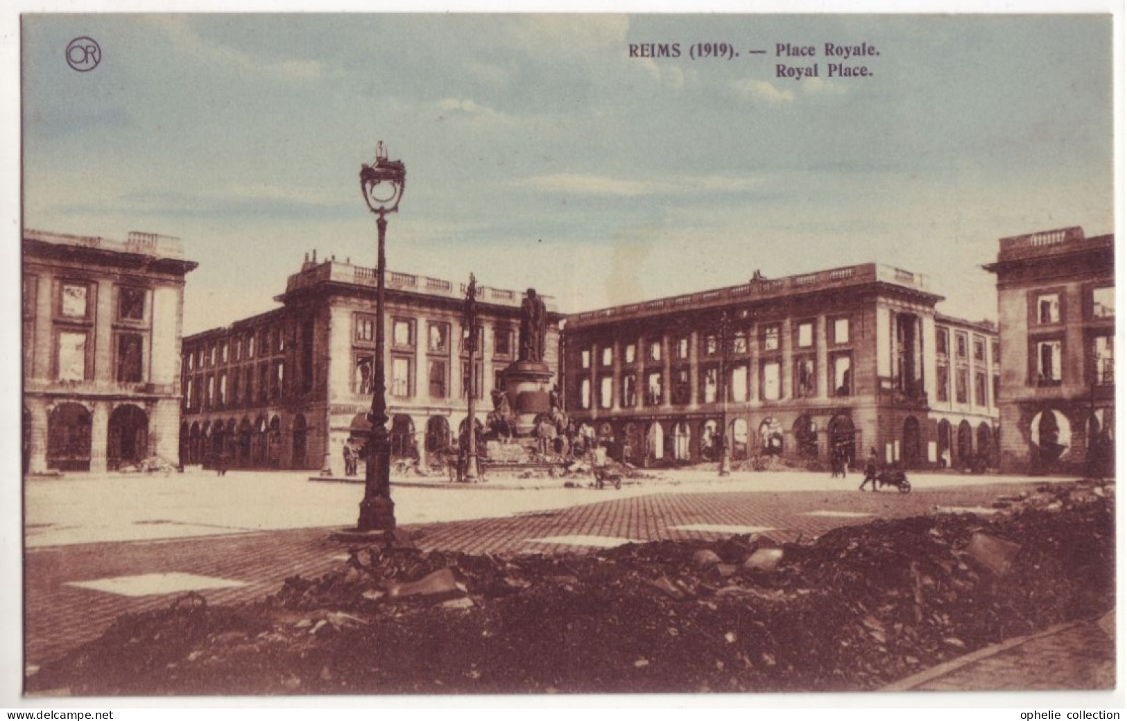 France - 51 - Reims - Place Royale En 1919 - 7005 - Reims