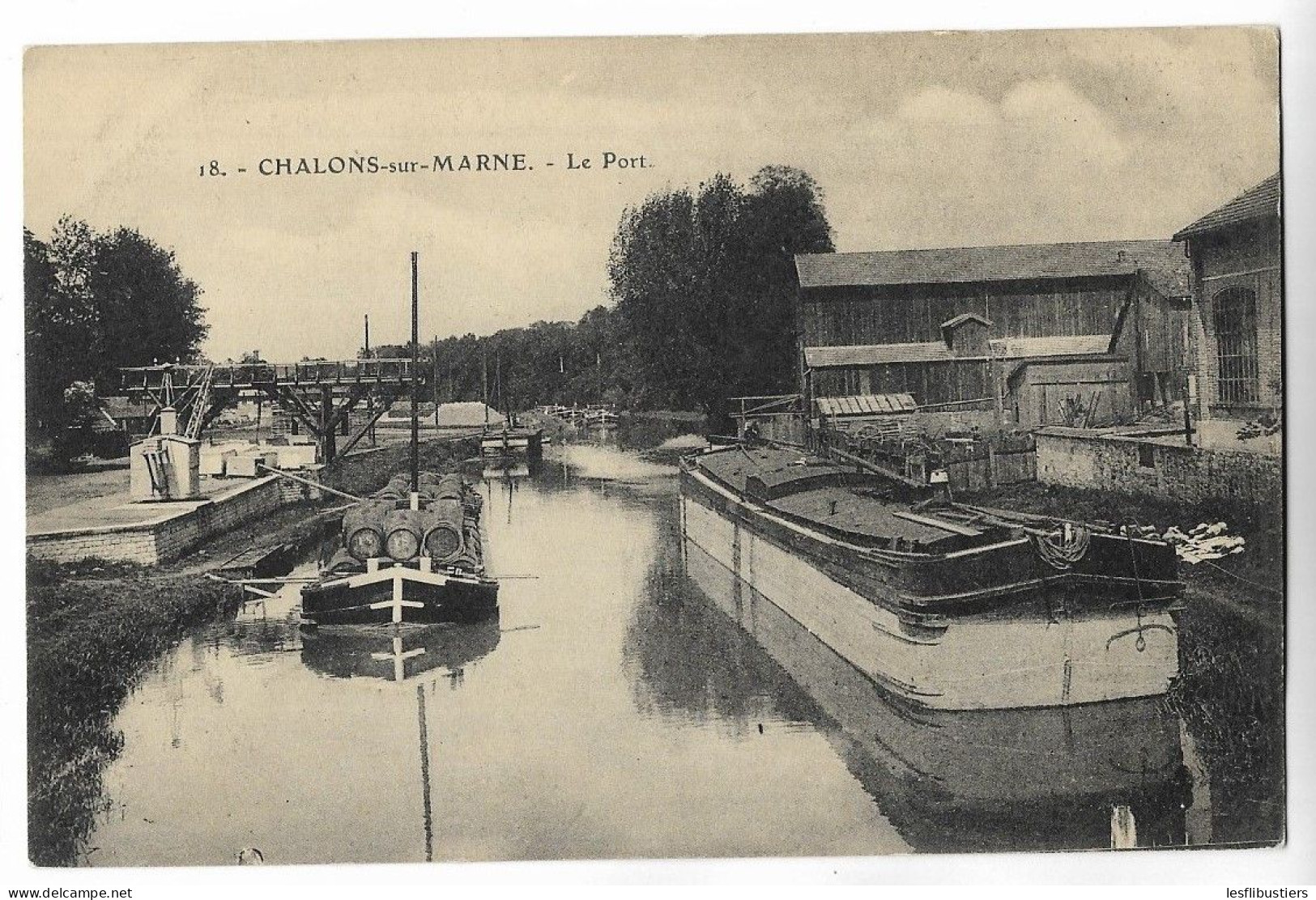 CPA 51 CHALONS-SUR-MARNE Le Port - Châlons-sur-Marne