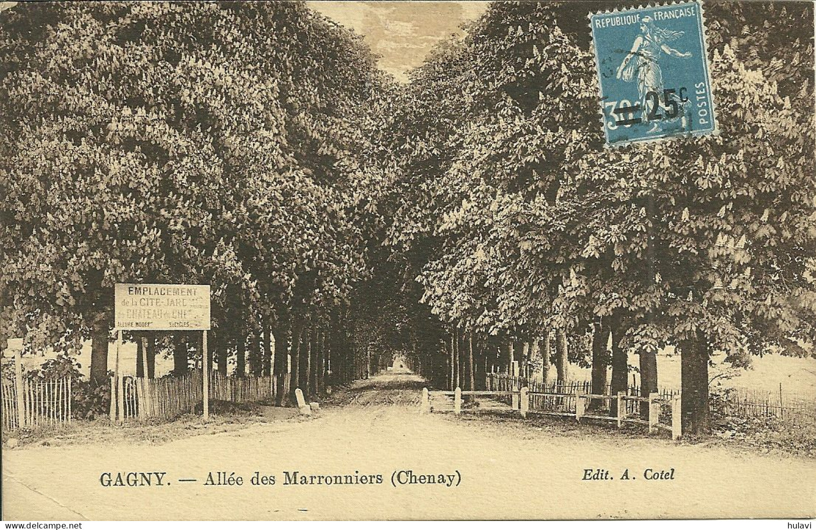 93  GAGNY - ALLEE DES MARRONNIERS (chenay) (ref 8872) - Gagny