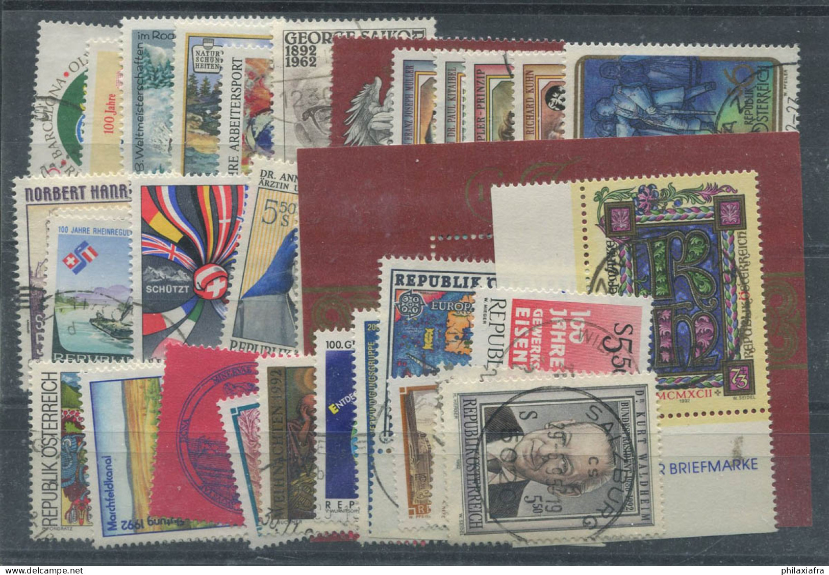 Autriche 1992 Mi. 2048-2083 Oblitéré 100% Année Complète Culture, Art - Used Stamps