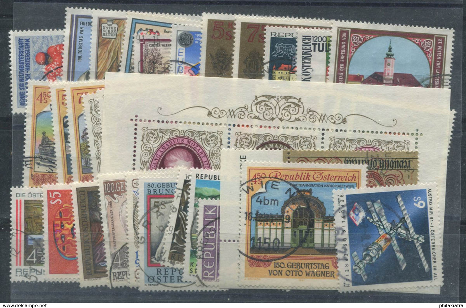 Autriche 1991 Mi. 2013-2047 Oblitéré 100% Année Complète Culture, Art - Used Stamps