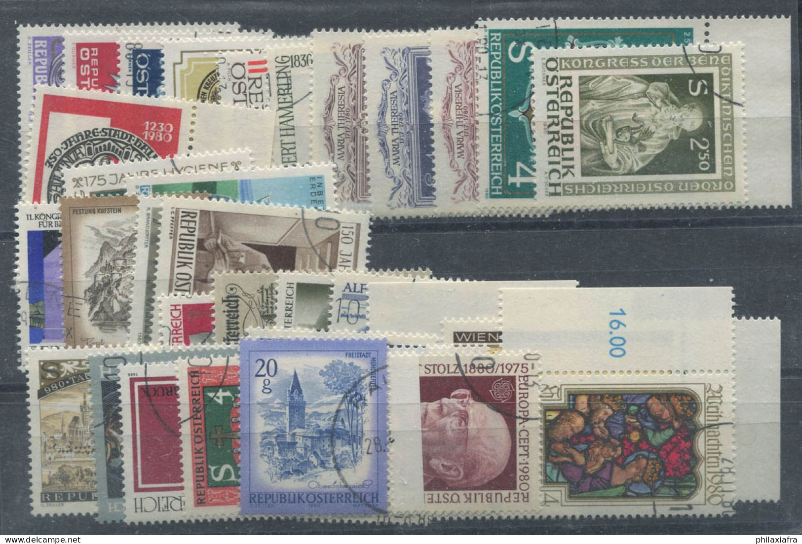 Autriche 1980 Mi. 1631-1663 Oblitéré 100% Année Complète Célébrités, Culture - Used Stamps