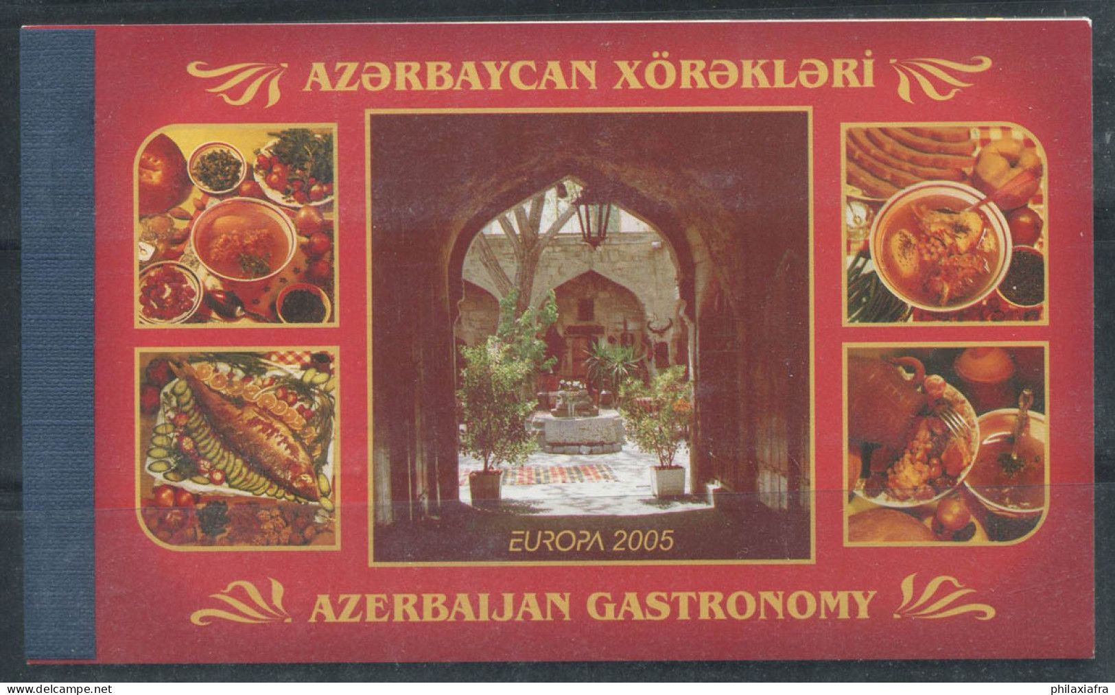Azerbaïdjan 2005 Mi. 610-611 Carnet 100% Neuf ** Europa Cept, Gastronomie - Azerbaiján