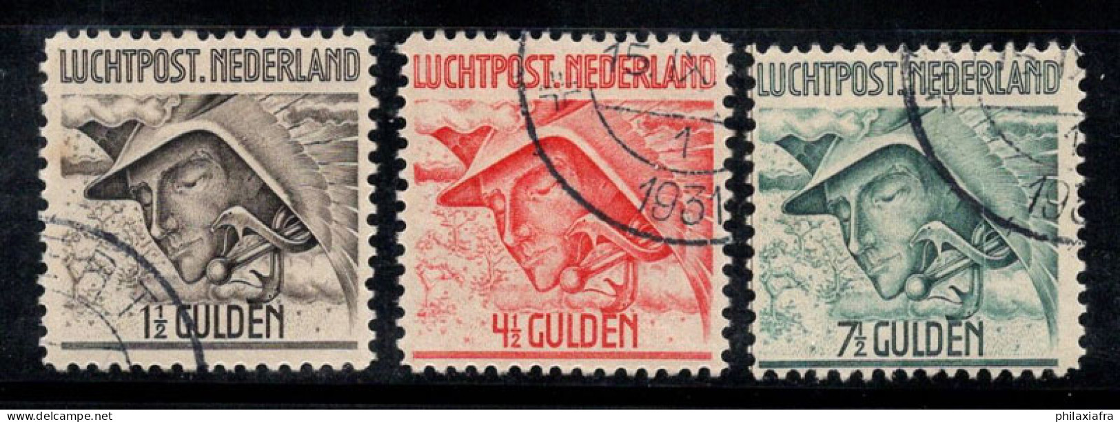 Pays-Bas 1929 Mi. 225-227 Oblitéré 100% Poste Aérienne Mercure, Mythologie - Luftpost