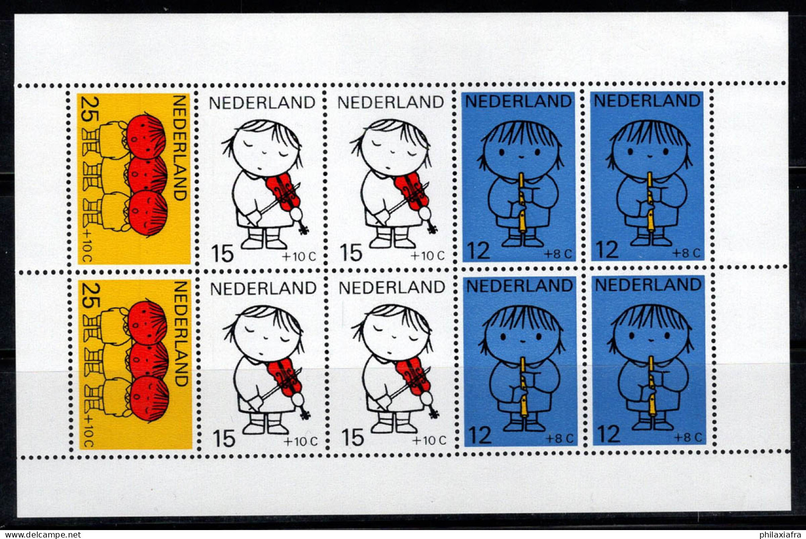 Pays-Bas 1969 Mi. Bl. 8 Bloc Feuillet 100% Neuf ** Pour Les Enfants - Blocks & Sheetlets