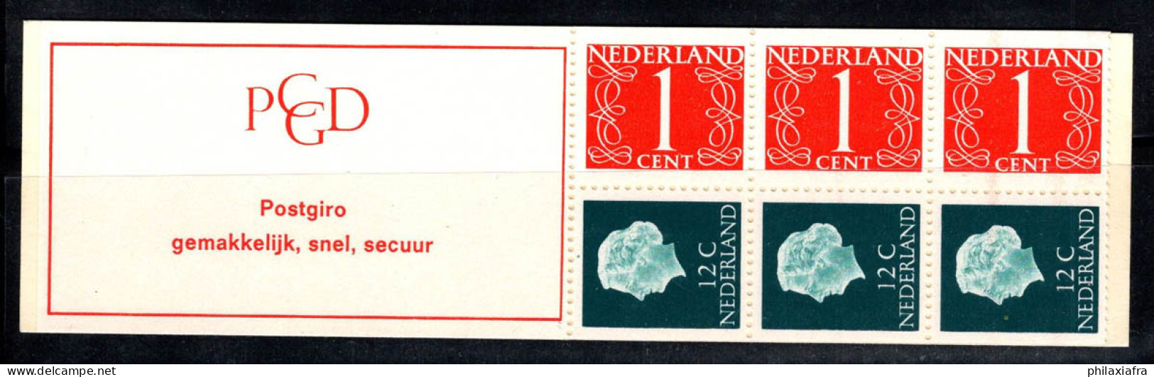 Pays-Bas 1969 Mi. MH 8x Carnet 100% Neuf ** Reine Juliana - Carnets Et Roulettes